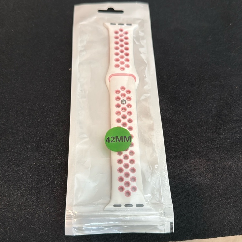 Apple Watch White/Pink Watch Band 42mm